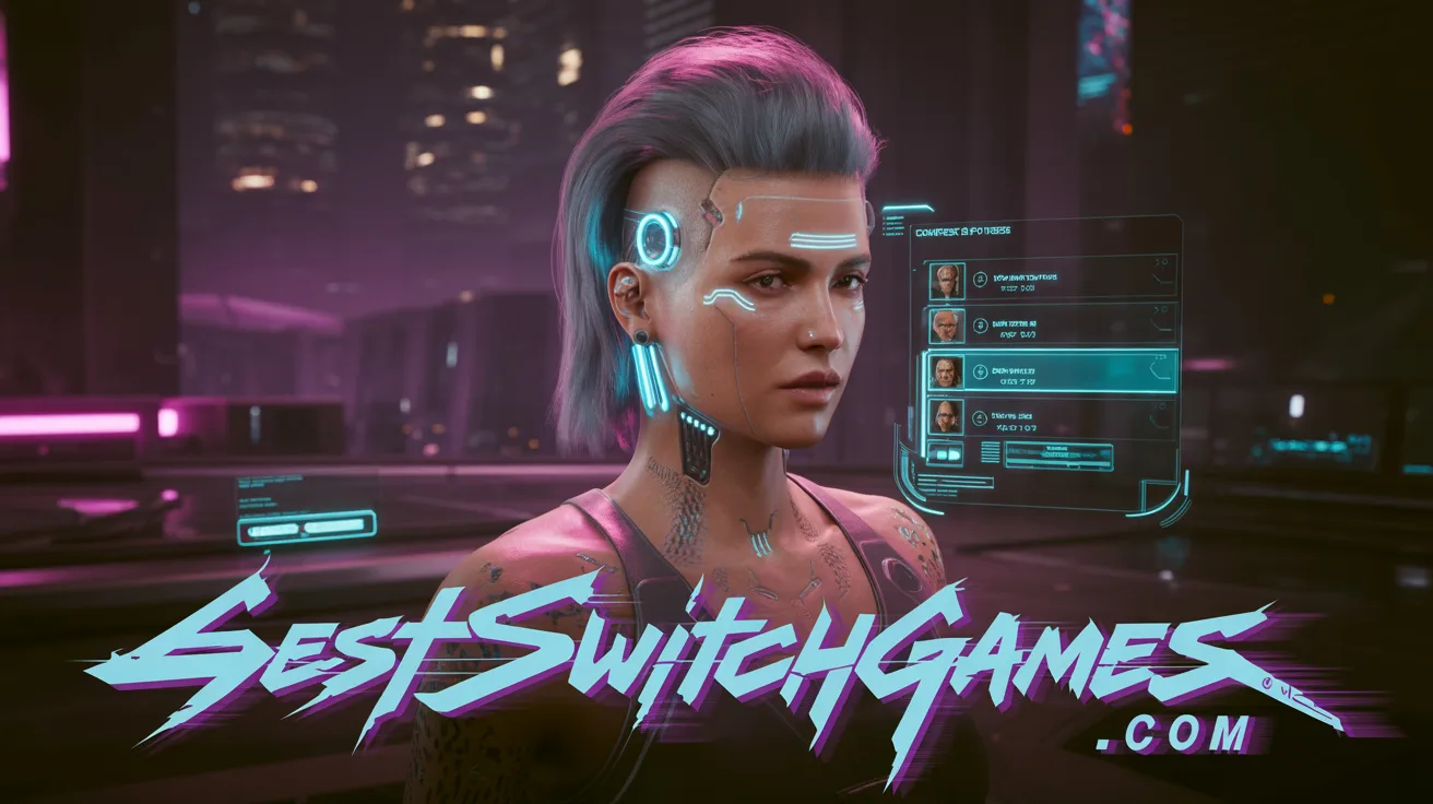 Cyberpunk 2077 Character Creation