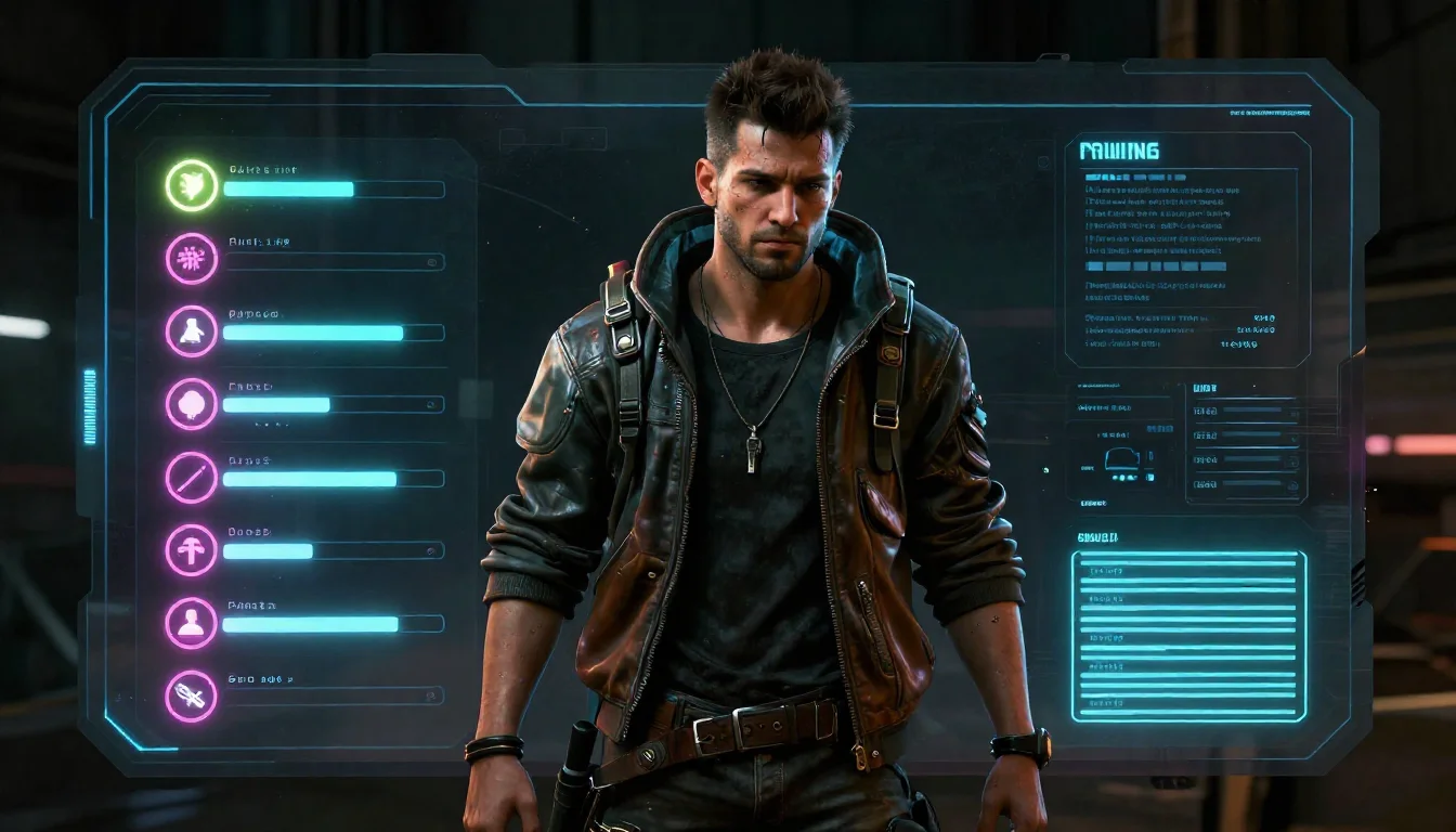 Cyberpunk 2077 Character Creation