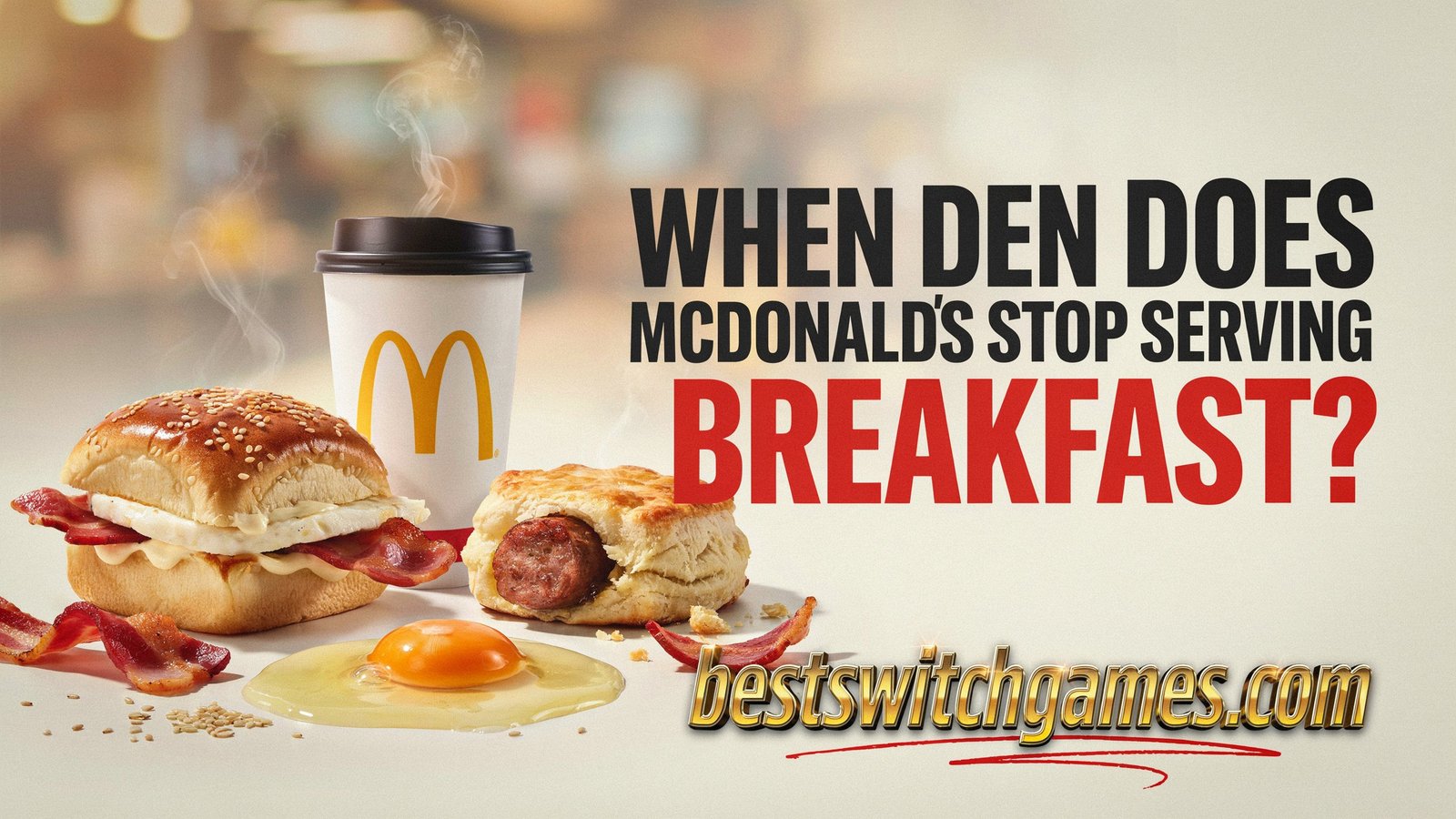 When Does McDonald's Stop Serving Breakfast