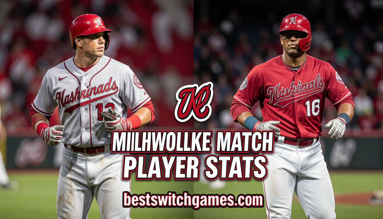 Washington Nationals vs Milwaukee Brewers Match Player Stats