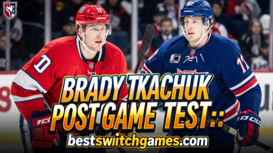 Brady Tkachuk Post Game Test