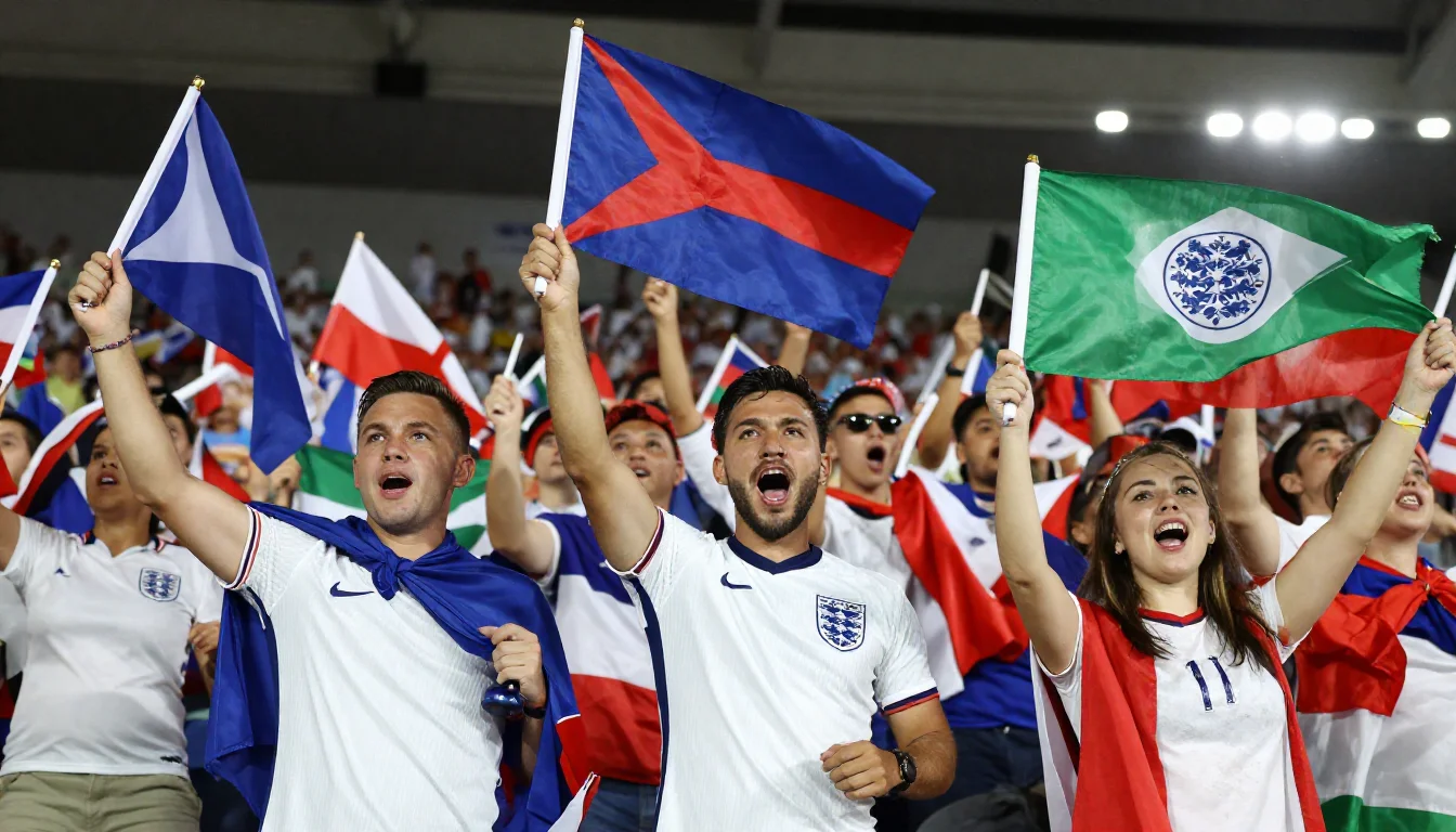 Countries Supporting England in World Cup 2026