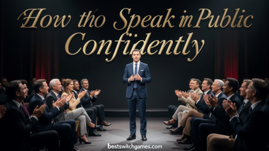 How to Speak in Public Confidently