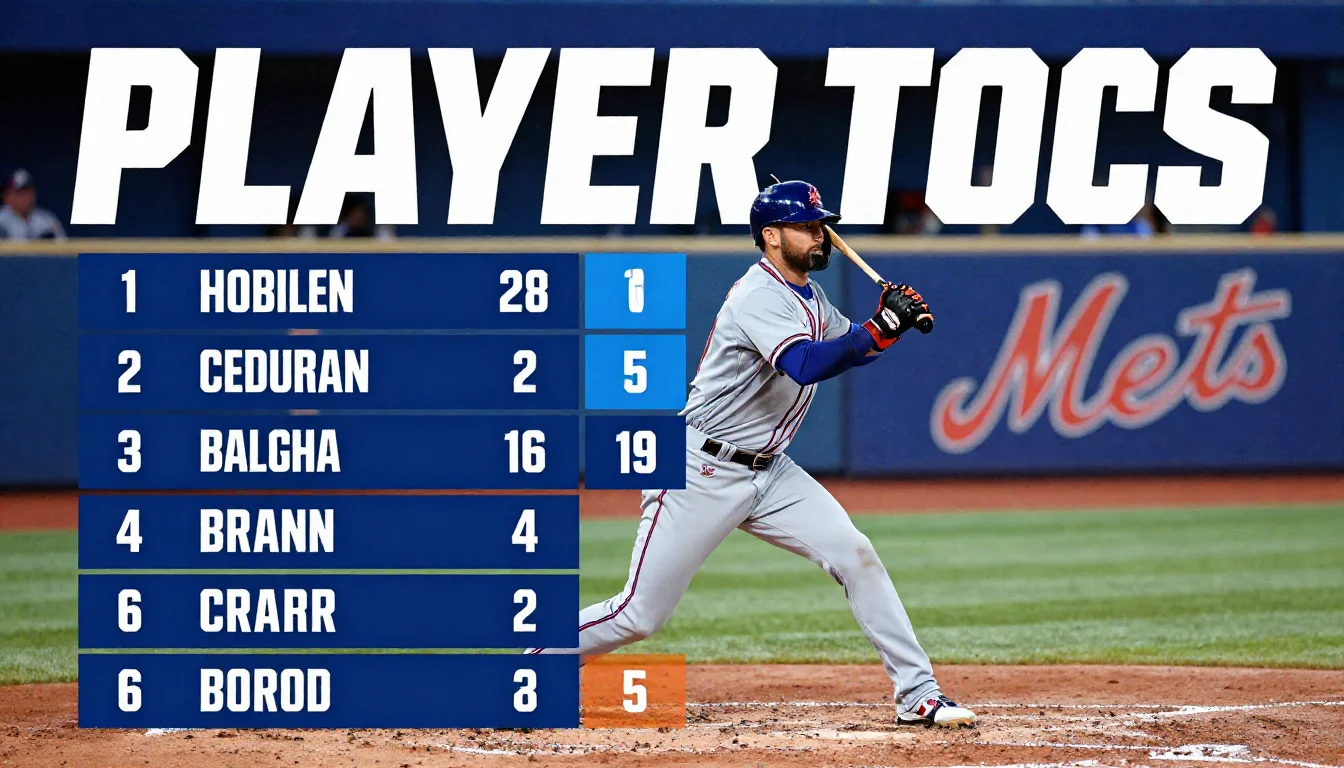 Mets vs Atlanta Braves Match Player Stats