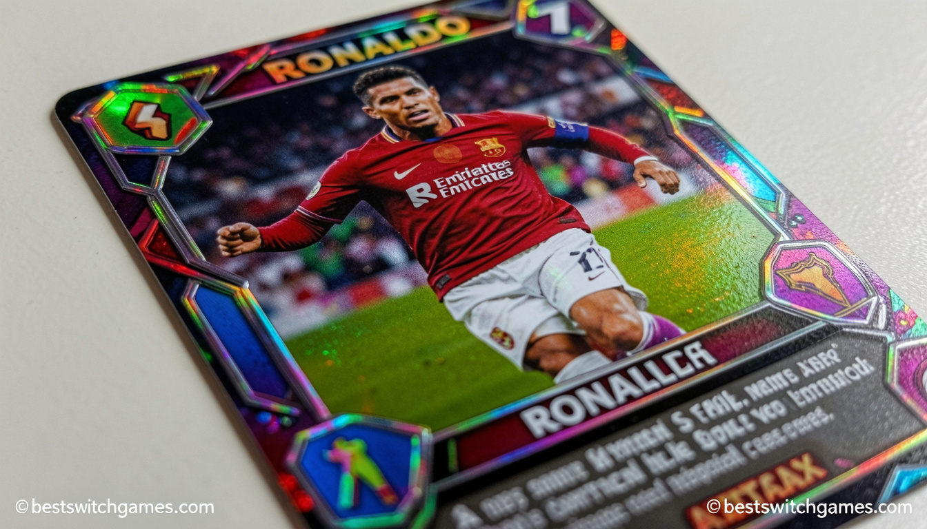 Ronaldo Match Attax Card