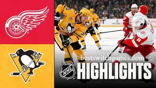 Red Wings vs Penguins
