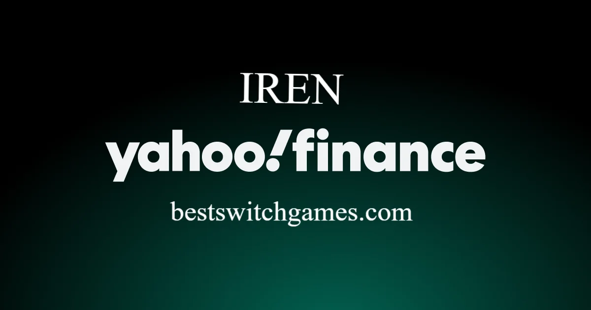 IREN Yahoo Finance